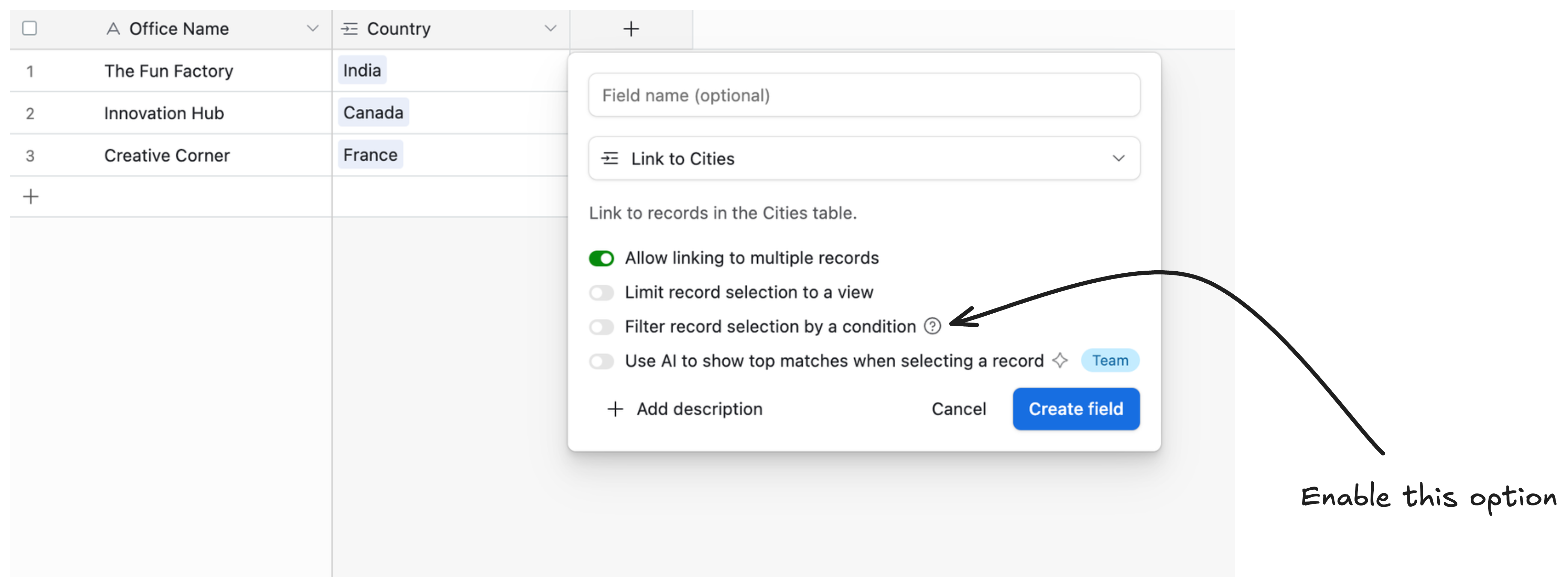 Generate a Shareable Link