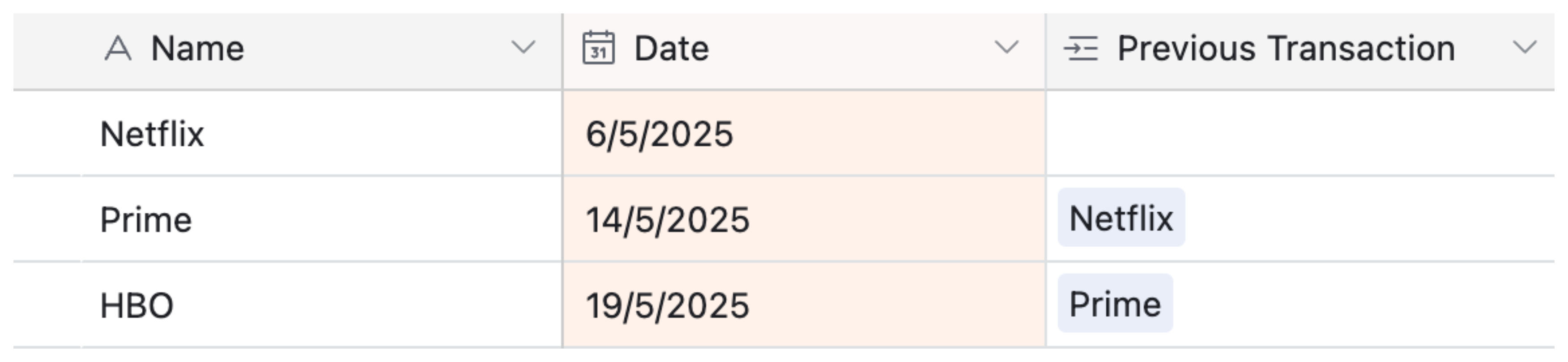 Link each record manually